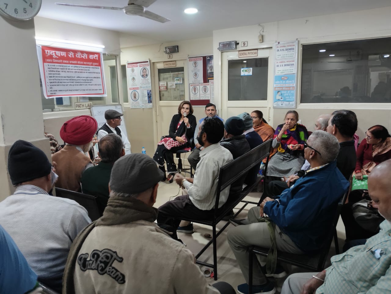 free jacket distribution event